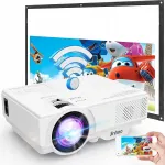 JINHOO LED filmiprojektor WiFi Bluetooth kodukino jaoks