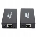 USB pikenduskaabel &uuml;le Ethernet CAT5E/6/7, 80 m, RJ45, 4 pesa