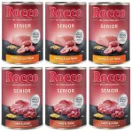 Koeratoit ROCCO SENIOR lambaliha ja vasikalihaga, 6 x 400 g