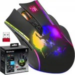 Traadita hiir Defender Kronos GM-695, RGB, 1600 dpi, must