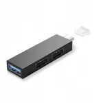 USB-C jagaja: 2x USB 2.0 ja 1x USB 3.0 pesa, sobib s&uuml;learvutile ja telefonile