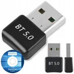 Bluetooth adapter 5.0 + EDR, USB 2.0, 10 m, Plug & Play