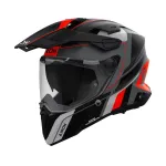 Moto-kiiver AIROH COMMANDER 2 SKIP, oranž/mattroosa, suurus S, ECE 22.06