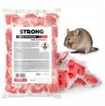 M&uuml;rgid hiirtele ja rottidele pasta Bromadiolone Strong 1 kg