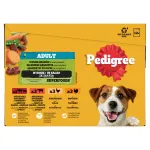 Pedigree m&auml;rg koeratoit, erinevatel maitsetel, kastmes, 12 x 100 g