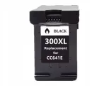 HP 300 XL must tindikassett, sobib D1660, D2560, F2420, F4580, 4280, 4640 printeritele