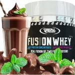 Real Pharm Fusion Whey WPI/WPC valgulisand 600g &scaron;okolaadi-m&uuml;ndi maitsega