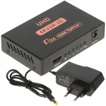 HDMI jagaja 4K UHD, 3D, HDMI-SP-1/4-V1