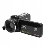 Videokaamera 4K 56 MP 18x digitaalne suum 3-tolline AC