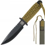 Taktikaline nuga 101Inc COMBAT KNIFE RECON, 18 cm, t&auml;isteraline, must