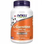 Toidulisand Now Foods L Karnitiin 1000 mg, 50 tabletti