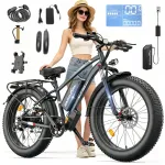 Elektriline jalgratas ZAZAWORK CF26, 1500W, 20Ah, 50 km/h, 120 km, 26" laiade ratastega
