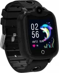 Laste nutikell DA217, 4G, GPS, SOS, kaamera, must