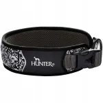 Koera kaelarihm Hunter Divo Reflect, must, suurus S