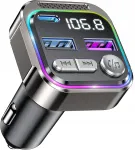 Autoline Bluetooth FM saatja, MP3, 30 W, USB Type-C kiirlaadijaga