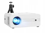 AKIYO O7 Full HD 1080p WiFi Bluetooth HDMI USB valge projektor