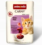 Animonda Carny Kitten Baby Pate m&auml;rg toit kassipoegadele, 85 g