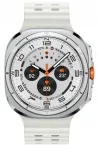 Nutikell Samsung Galaxy Watch Ultra 2025 47mm, valge valge rihmaga