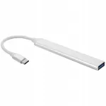 H&otilde;bedane alumiiniumist USB-C multifunktsionaalne adapter s&uuml;learvutile