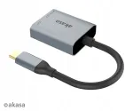 AKASA USB 3.2 Type-C kaardi lugeja topeltfunktsiooniga