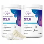 Protein nutrispace WPC 80 100% Natural konditsioneeride komplekt 2 x 385 g