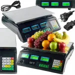 Elektroonilised kaalud 40 kg LCD mustad