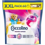 Pesukapslid Coccolino XXL 3in1 v&auml;rvilistele kangastele, 60 pesukorda