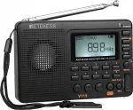 Retekess V115 kaasaskantav raadio FM/AM/SW v&otilde;rguga ja patareidega