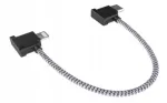 Nailonist OTG-kaabel DJI puldile RC-N1/N2 Air 2 Mini 2 3 4 Pro iPhone'ile