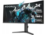 KOORUI 34E6UC 34'' UWQHD 165Hz 1ms VA k&otilde;ver m&auml;ngumonitor