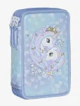Kolme sektsiooniga pinal, t&auml;ielikult komplekteeritud, Unicorn Princess Ice Blue