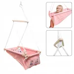 Baby Pastel roosa beebikiik kassimustriga