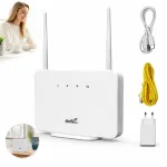 Juhtmevaba 4G+ LTE ruuter SIM-kaardi toega, 300 Mb/s, 802.11 b/g/n