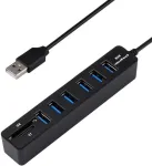 USB jagaja, 6 pesa (mudel 5908040707949)