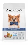 Koeratoit AMANOVA Adult Mini Sensitive lambalihaga, 7 kg