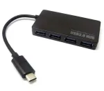 USB-C jaotur, 4 x USB 3.0 pesa