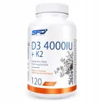 Toidulisand SFD Vitamiin D3 4000 + K2 MK-7, 120 tabletti, immuuns&uuml;steemile, luudele ja liigestele