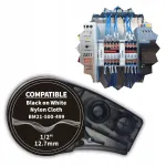 Brady M21-500-499 nailonist teip, valge, 12,7 mm x 4,88 m, printeritele