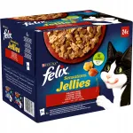 FELIX SENSATIONS MIX OF FLAVORS IN JELLY m&auml;rg kassitoit 24x85g