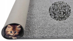 Vaip Shaggy, 150x200 cm, hall melange, 2 cm paksune