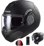 Motorratturi kiiver LS2 FF906 ADVANT SOLID matt must, suurus L