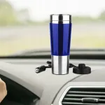 Auto veekeetja 12V, roostevabast terasest, 450 ml, sinine
