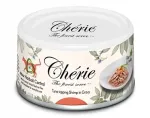 PETTRIC CHERIE kassitoit karvapallide kontrolliks tuuni ja krevettidega, 80 g