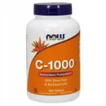 NOW vitamiin C-1000 koos kibuvitsa ja bioflavonoididega, 250 tabletti