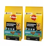 PEDIGREE ADULT kuiv koeratoit 2x12kg veise- ja k&ouml;&ouml;giviljadega