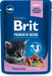 BRIT Cat Kitten White Fish Chunks kassitoit kassipoegadele, 100 g