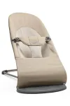 Imikute lamamisaseade BABYBJORN Balance Soft Cotton, kuni 13 kg, khaki/liivakarva