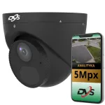 V&auml;lis kuppel IP-kaamera 5 MP PoE, AI anal&uuml;&uuml;tikaga, mikrofoniga, ONVIF, DVS