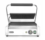 Kontaktgrill HENDI, malm, soonelise plaadiga, 340 x 230 mm