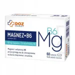 Toidulisand Magnesium + B6, DOZ Product, 60 tabletti